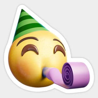 Happy Birthday Holiday Celebrate Cool Funny Emoji 2020 Sticker